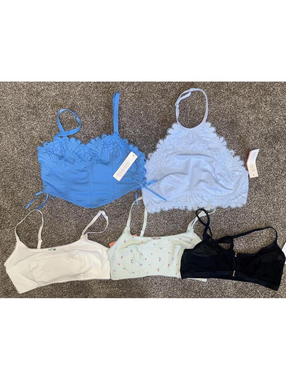 Bralette Bundle Size Medium 5 Item Lot NWT